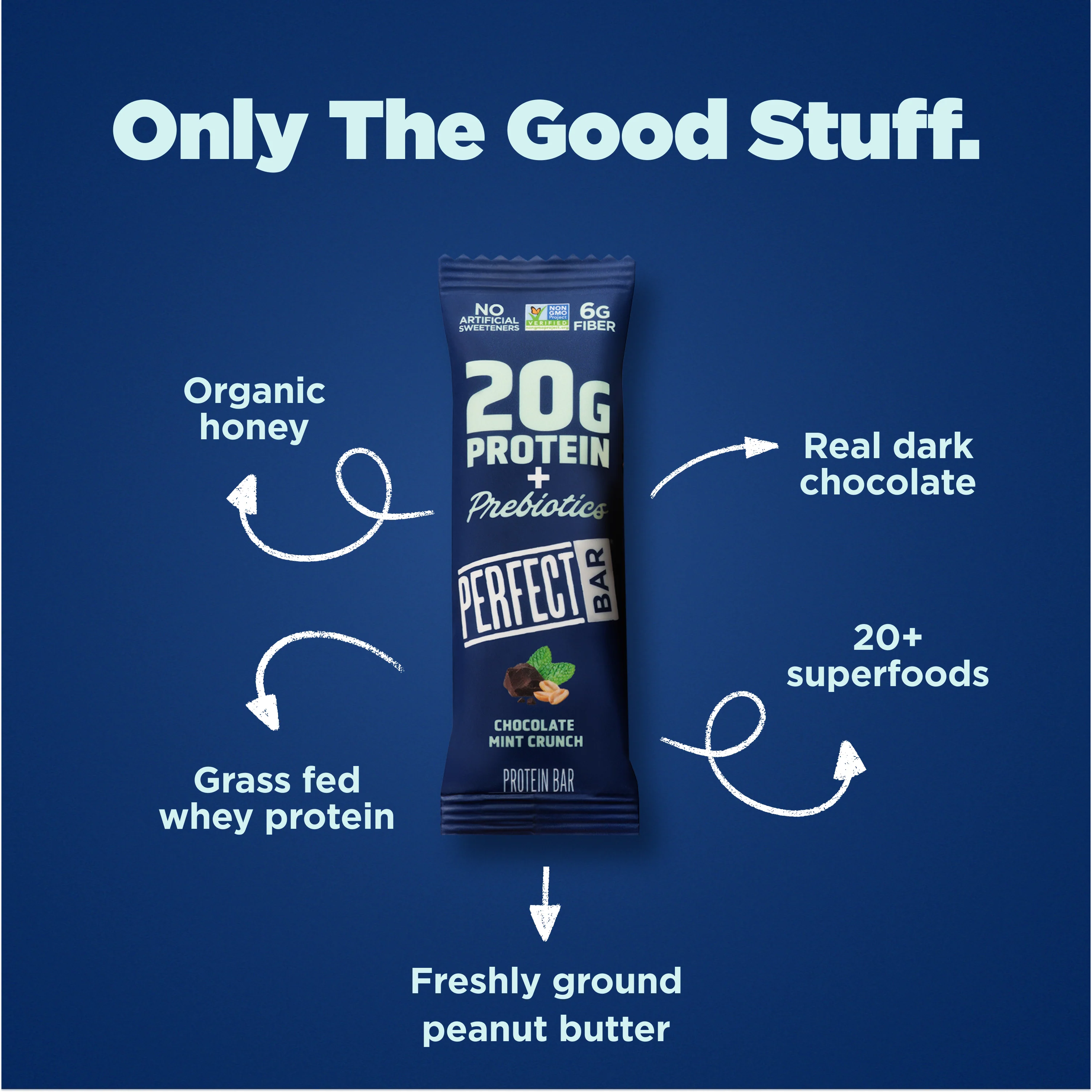 Protein+ Prebiotics Chocolate Mint Crunch - Image 7