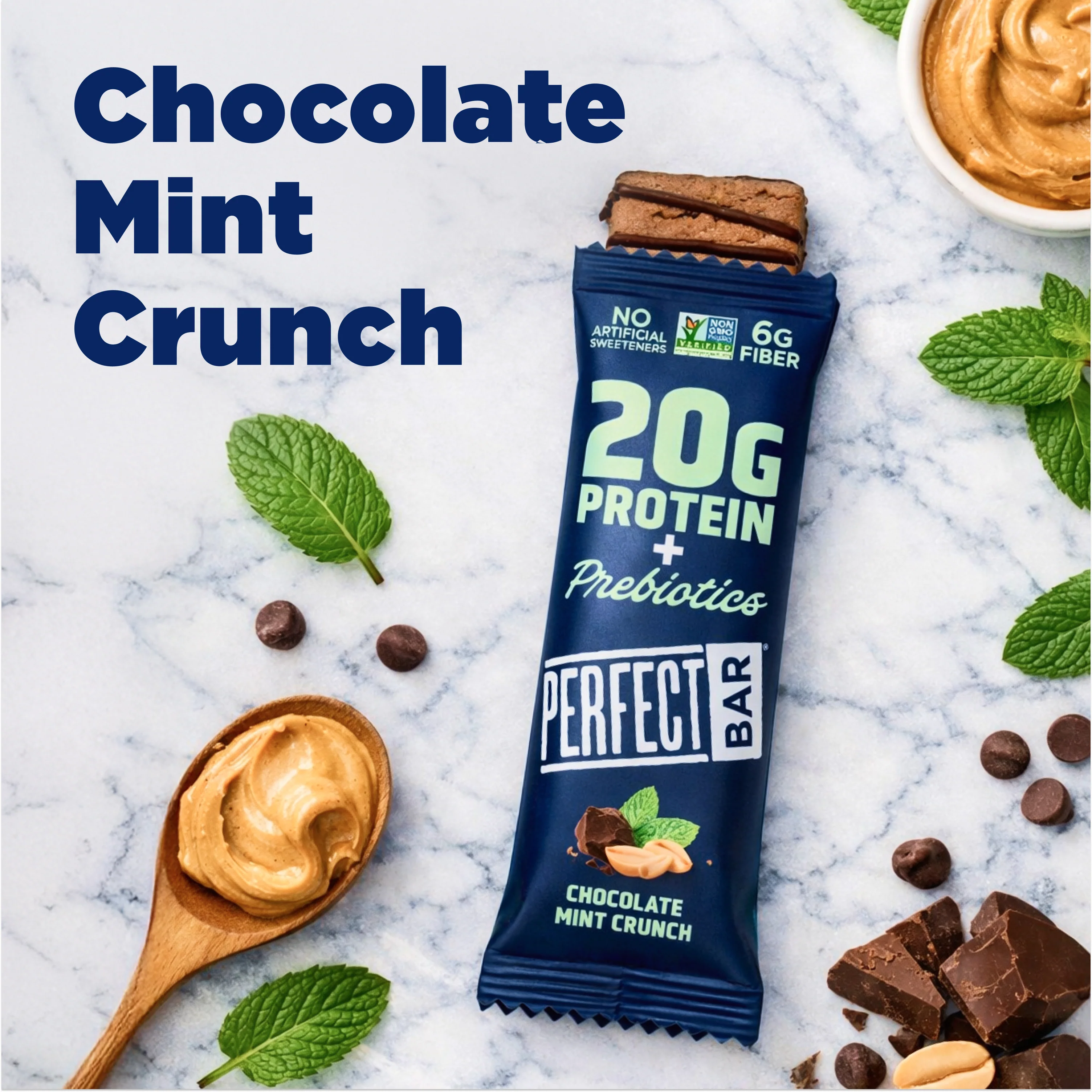Protein+ Prebiotics Chocolate Mint Crunch - Image 9