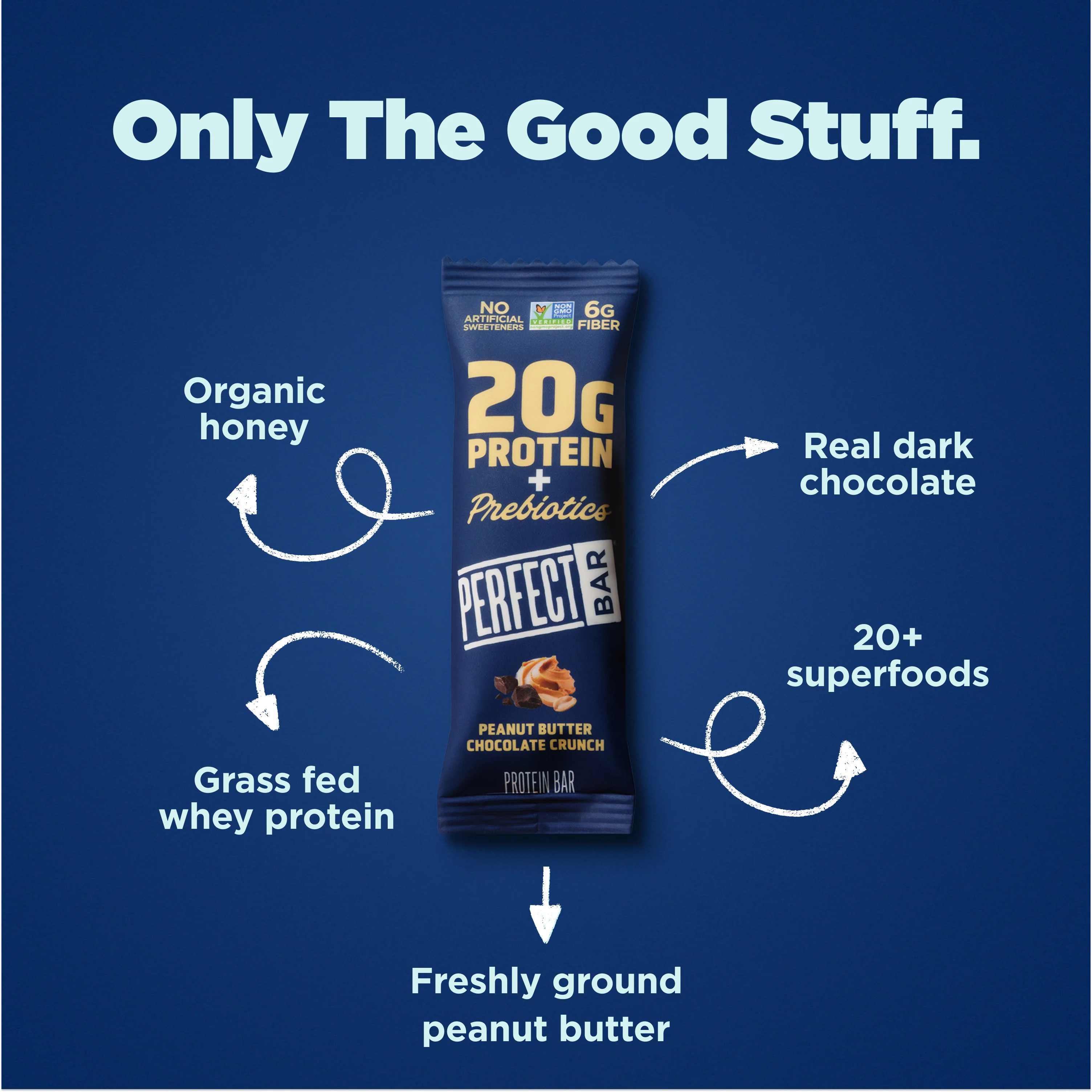 Protein+ Prebiotics Peanut Butter Chocolate Crunch - Image 7