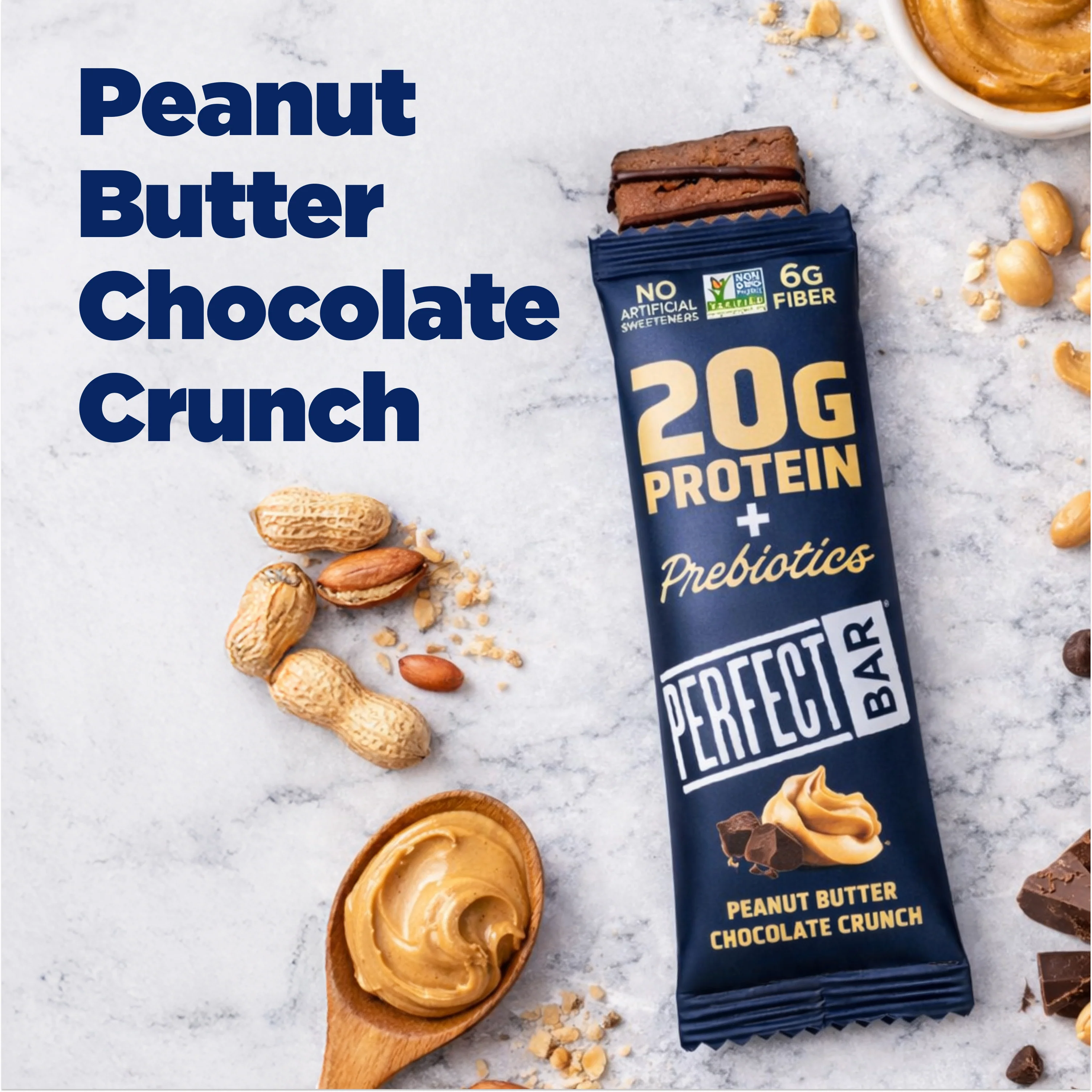 Protein+ Prebiotics Peanut Butter Chocolate Crunch - Image 9